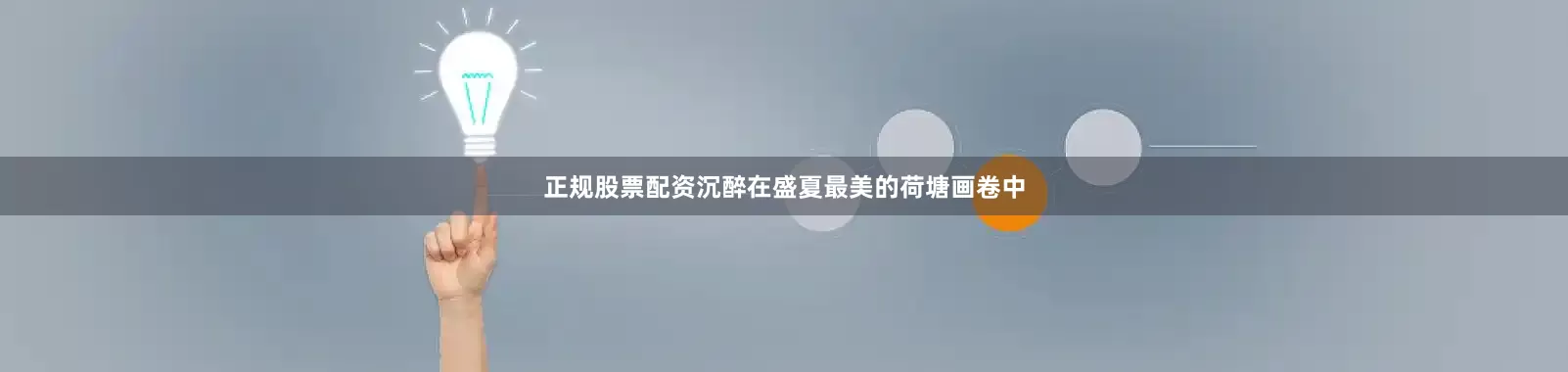 正规股票配资沉醉在盛夏最美的荷塘画卷中