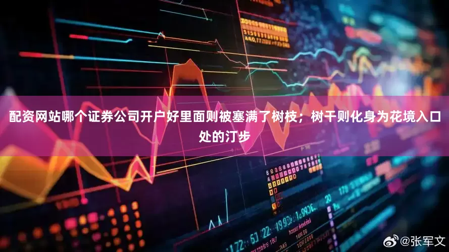 配资网站哪个证券公司开户好里面则被塞满了树枝；树干则化身为花境入口处的汀步