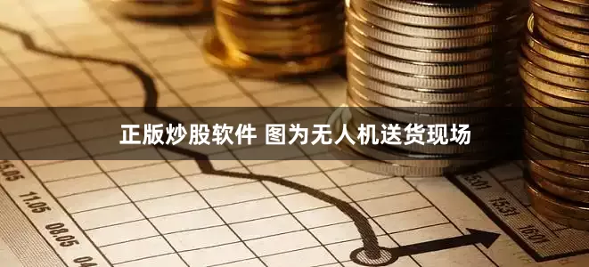 正版炒股软件 　　图为无人机送货现场